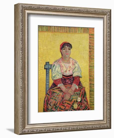 The Italian: Agostina Segatori, 1887-Vincent van Gogh-Framed Giclee Print