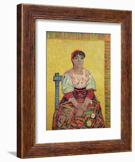 The Italian: Agostina Segatori, 1887-Vincent van Gogh-Framed Giclee Print