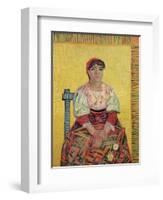 The Italian: Agostina Segatori, 1887-Vincent van Gogh-Framed Giclee Print