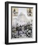 The Italian Army in Amba-Alaghi, 1895-null-Framed Giclee Print