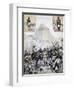 The Italian Army in Amba-Alaghi, 1895-null-Framed Giclee Print
