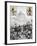 The Italian Army in Amba-Alaghi, 1895-null-Framed Giclee Print