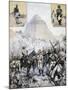 The Italian Army in Amba-Alaghi, 1895-null-Mounted Giclee Print