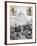 The Italian Army in Amba-Alaghi, 1895-null-Framed Giclee Print