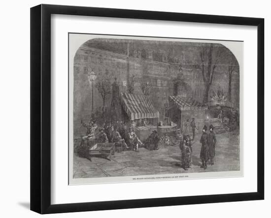 The Italian Boulevards, Paris-null-Framed Giclee Print