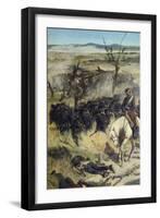 The Italian Camp after Battle of Magenta-Giovanni Fattori-Framed Giclee Print