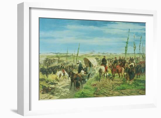 The Italian Camp at the Battle of Magenta, 1859-Giovanni Fattori-Framed Giclee Print