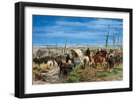 The Italian Camp at the Battle of Magenta-Giovanni Fattori-Framed Giclee Print