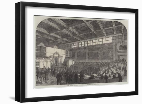 The Italian Chamber of Deputies at Florence-null-Framed Giclee Print