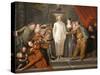 The Italian Comedians by Antoine Watteau-Antoine Watteau-Stretched Canvas