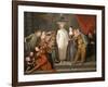 The Italian Comedians by Antoine Watteau-Antoine Watteau-Framed Giclee Print