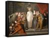 The Italian Comedians by Antoine Watteau-Antoine Watteau-Framed Stretched Canvas