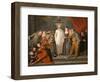 The Italian Comedians, Ca 1720-Jean Antoine Watteau-Framed Giclee Print