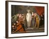 The Italian Comedians, Ca 1720-Jean Antoine Watteau-Framed Giclee Print