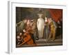 The Italian Comedians. Probably 1720-Jean Antoine Watteau-Framed Giclee Print