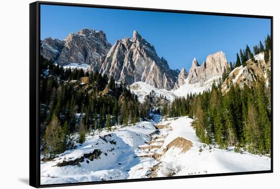 The Italian Dolomites, Italy, Europe-Karen Deakin-Framed Stretched Canvas