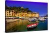 The Italian Fishing Village of Portofino, Liguria, Italy, Europe-Laura Grier-Stretched Canvas