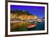 The Italian Fishing Village of Portofino, Liguria, Italy, Europe-Laura Grier-Framed Photographic Print