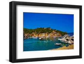 The Italian Fishing Village of Portofino, Liguria, Italy, Europe-Laura Grier-Framed Photographic Print