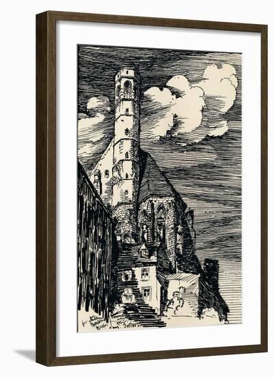 'The Italian Marienkirche, Vienna', c1900-Arthur Beresford Pite-Framed Giclee Print