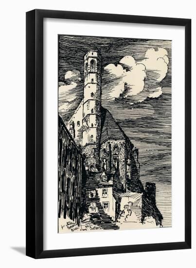 'The Italian Marienkirche, Vienna', c1900-Arthur Beresford Pite-Framed Giclee Print