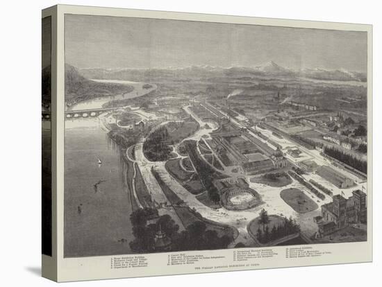 The Italian National Exhibition at Turin-null-Stretched Canvas