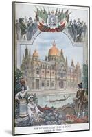 The Italian Pavilion at the Universal Exhibition of 1900, Paris, 1900-null-Mounted Giclee Print