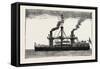 The Italian Ship Duilio, 1882-null-Framed Stretched Canvas