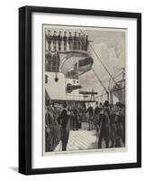 The Italian Squadron at Portsmouth-null-Framed Giclee Print