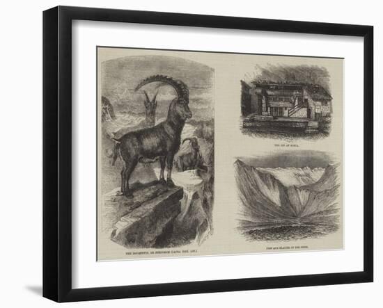 The Italian Valleys of the Pennine Alps-null-Framed Giclee Print