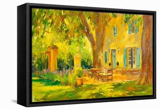 The Italian Villa-Allayn Stevens-Framed Stretched Canvas