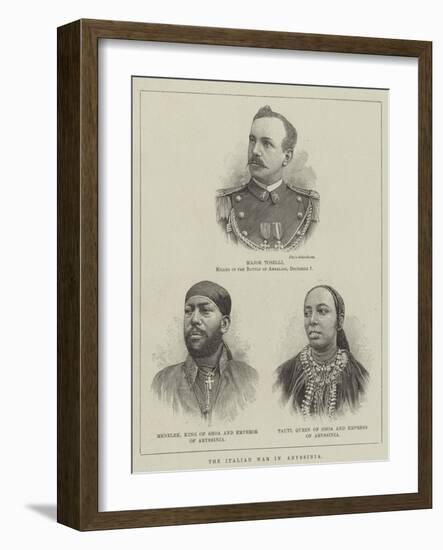 The Italian War in Abyssinia-null-Framed Giclee Print