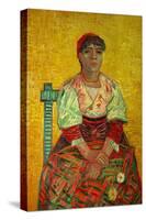 The Italian Woman (Agostina Segatori, Patron of the Cabaret, Le Tambourin), c.1887-Vincent van Gogh-Stretched Canvas