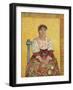 The Italian Woman by Vincent Van Gogh-Fine Art-Framed Photographic Print