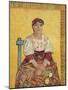 The Italian Woman by Vincent Van Gogh-Fine Art-Mounted Photographic Print