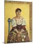 The Italian Woman-Vincent van Gogh-Mounted Art Print