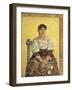 The Italian Woman-Vincent van Gogh-Framed Art Print