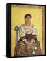 The Italian Woman-Vincent van Gogh-Framed Stretched Canvas