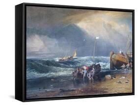 The Iveagh seapiece, 19th century-Joseph Mallord William Turner-Framed Stretched Canvas