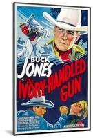 The Ivory-Handled Gun, Top and Bottom Left: Buck Jones, 1935-null-Mounted Photo