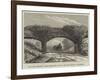 The Ivy Bridge, Near Bromley, Scene of the Recent Accident-null-Framed Giclee Print