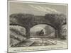 The Ivy Bridge, Near Bromley, Scene of the Recent Accident-null-Mounted Giclee Print