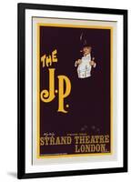 The J.P. Theater Play-Dudley Hardy-Framed Premium Giclee Print
