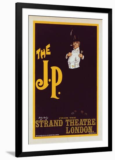 The J.P. Theater Play-Dudley Hardy-Framed Premium Giclee Print