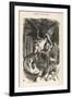 The Jabberwock-John Tenniel-Framed Premium Giclee Print