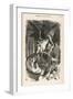 The Jabberwock-John Tenniel-Framed Art Print