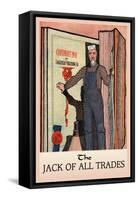 The Jack of All Trades-H.o. Kennedy-Framed Stretched Canvas