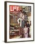 The Jackson Five with their Father and Mother, Joseph and Katherine, September 24, 1971-John Olson-Framed Premium Photographic Print