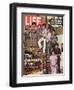 The Jackson Five with their Father and Mother, Joseph and Katherine, September 24, 1971-John Olson-Framed Photographic Print