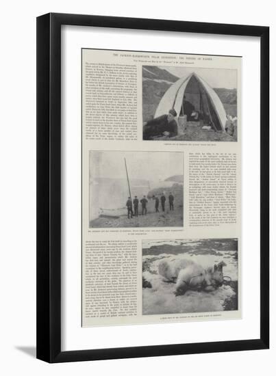 The Jackson-Harmsworth Polar Expedition, the Finding of Nansen-null-Framed Giclee Print